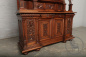 Антикварный ореховый буфет с уникальной объемной резьбой код. BE107153 фото 11