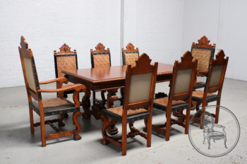 Старинный столовый гарнитур код. BE6254