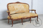 Антикварное канапе из ореха в стиле рококо с гобеленовой обивкой код. BE8861 фото 7
