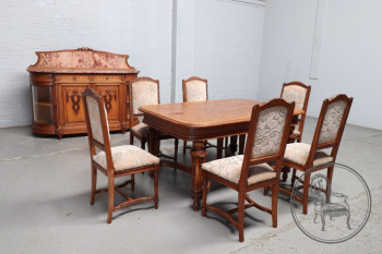 Антикварный столовый гарнитур код. BE20687