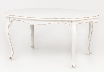 Старинный столик на гнутых ножках в стиле Людовика XV код.&nbsp;RM4100536