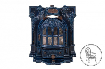 Антикварная чугунная печь код. VS6931