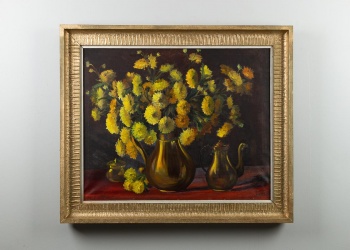 Старинная картина с астрами код.&nbsp;RM4165085