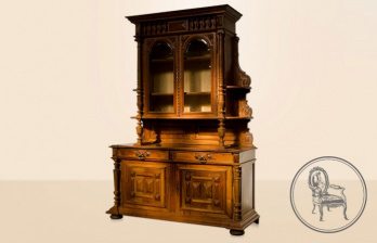 Антикварный буфет код. VS0987