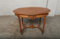 Антикварный овальный столик из ореха с маркетри код. BE84446 фото 1