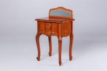 Старинный комод с зеркалом на резных фигурных ножках код. RM4101122