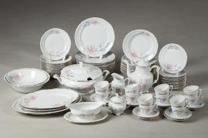 картинка Старинный обеденный сервиз Alfreda Blocho салоне старинных вещей "Шебби" являющийся официальным дистрибьютором в России и Беларуси
