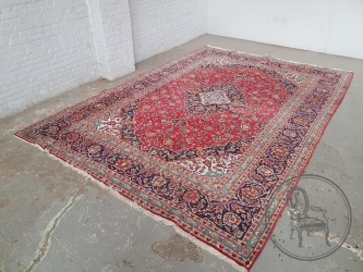 Антикварный иранский шерстяной ковер код. BE4165322