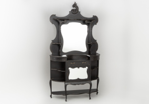 картинка Антикварный комод с зеркалом салоне старинных вещей "Шебби" являющийся официальным дистрибьютором в России и Беларуси