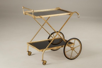 Старинный латунный сервировочный столик код. RM4101574