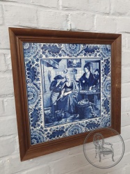 Старинное панно Delft код. BE3259474