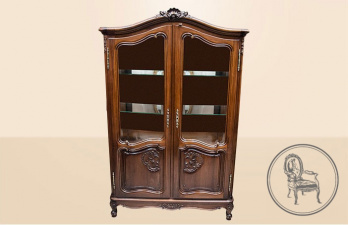 Антикварная витрина в стиле Людовика XV код. VS1473