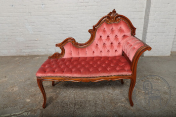 Старинная кушетка-рекамье в стиле рококо код. BE77891