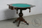 Антикварный игровой столик с зеленым сукном код. BE107411 фото 5