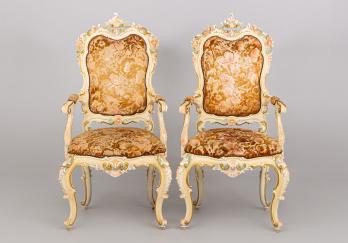 Антикварные кресла (2 шт.) код. RM43638
