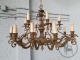 Старинная французская люстра из бронзы в стиле Людовика XV код. BE4165387 фото 6