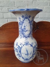 Старинная ваза в голландском стиле с ручной росписью код. BE4097637