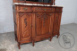 Антикварный буфет из дуба с мраморной столешницей код. BE9384 фото 5