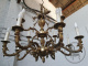 Старинная бронзовая люстра на 12 рожков код. BE107052 фото 1
