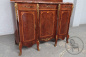 Антикварный буфет и витрина из красного дерева с бронзовыми накладками и инкрустацией в стиле маркетри код. BE107701 фото 8