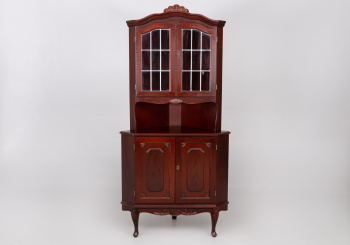 Старинный угловой посудный шкаф код. RM38832