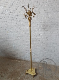 Старинная бронзовая вешалка с основанием из оникса код. BE4097742