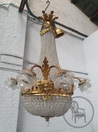 Антикварная люстра в стиле Людовика XVI код. BE4097000