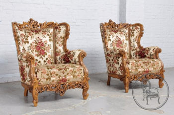 Старинные кресла (2 шт.) код. BE6191