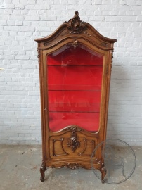 Антикварная витрина с резной короной код. BE4147890