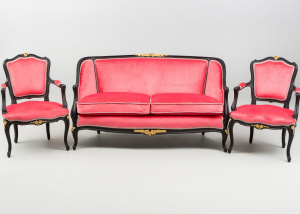 картинка Kомплект для гостиной салоне старинных вещей "Шебби" являющийся официальным дистрибьютором в России и Беларуси