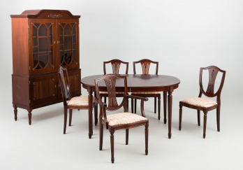 Старинный комплект столовой мебели код. RM5413
