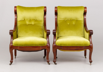 Антикварные кресла (2 шт.) код. RM43932