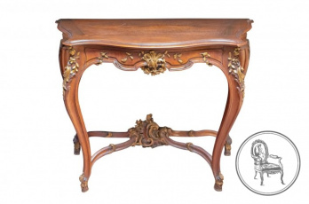 Антикварный консольный столик код. VS6924