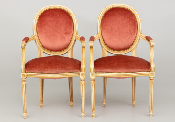 Антикварные кресла (2 шт.) код. RM44351