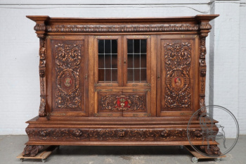 Антикварный книжный шкаф код. BE9369