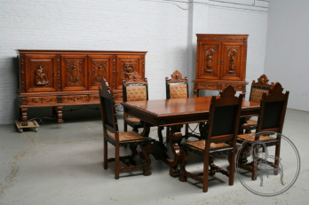 Старинный столовый гарнитур код. BE6115