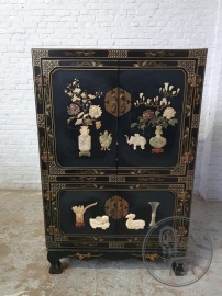 Старинный китайский комод с росписью код. BE4109137