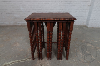 Антикварный набор столиков код. BE41719