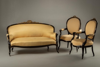 Антикварный комплект для гостиной с отделкой из бронзы код. RM4101526