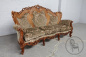 Старинный комплект для гостиной из ореха с ротангом в стиле рококо код. BE5714 фото 12