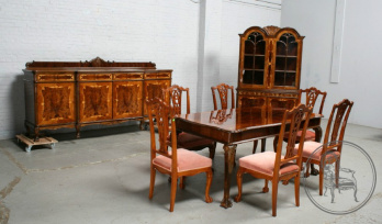Старинный комплект столовой мебели код. BE3150