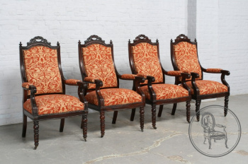 Антикварные кресла (4 шт.) код. BE14589