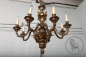 Антикварная бронзовая люстра с мифологическими фигурами код. BE107077 фото 1