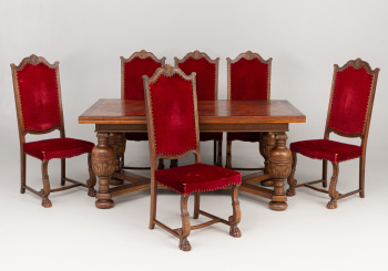 Старинный столовый гарнитур код. RM53498