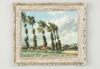 Старинный пейзаж с кипарисами код. RM4164870