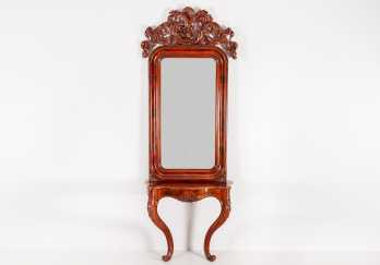 Антикварный консольный столик с зеркалом код. RM40978