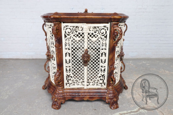 Антикварная печь из чугуна с эмалью код. BE3259371