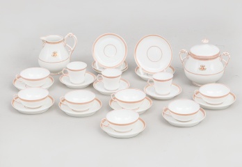 Старинный чайный сервиз CH. PILLIVUYT and CIE код. RM4101262