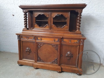 Антикварный дубовый буфет в стиле ар-деко код. BE4165187