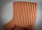Антикварное кресло с обивкой в вертикальную полоску код. RM4165813 фото 3